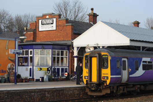 As you can see - you don't have far to go when you step off the train from Manchester...