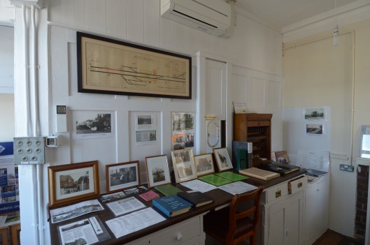 The old booking office has been turned into a museum. Volunteers are happy to give you a guided tour & talk about the history & significance of the exhibits