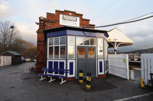 The restored conservatory at Stalybridge buffet bar