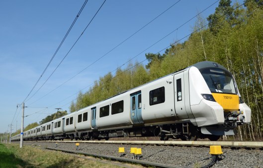 Here's 700101 on the test track at Wildenrath. Earlier in the month I had the opportunity to drive it at 80mph!