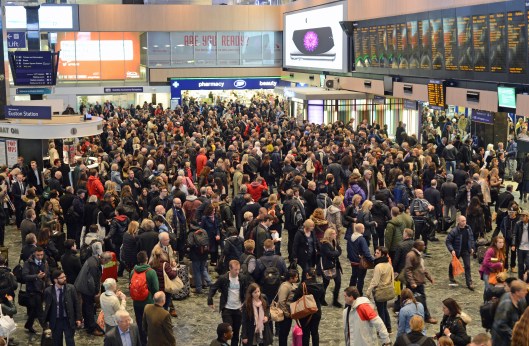 According to the anti Hs2 mob, these people don't exist. (or should just get an earlier train)...