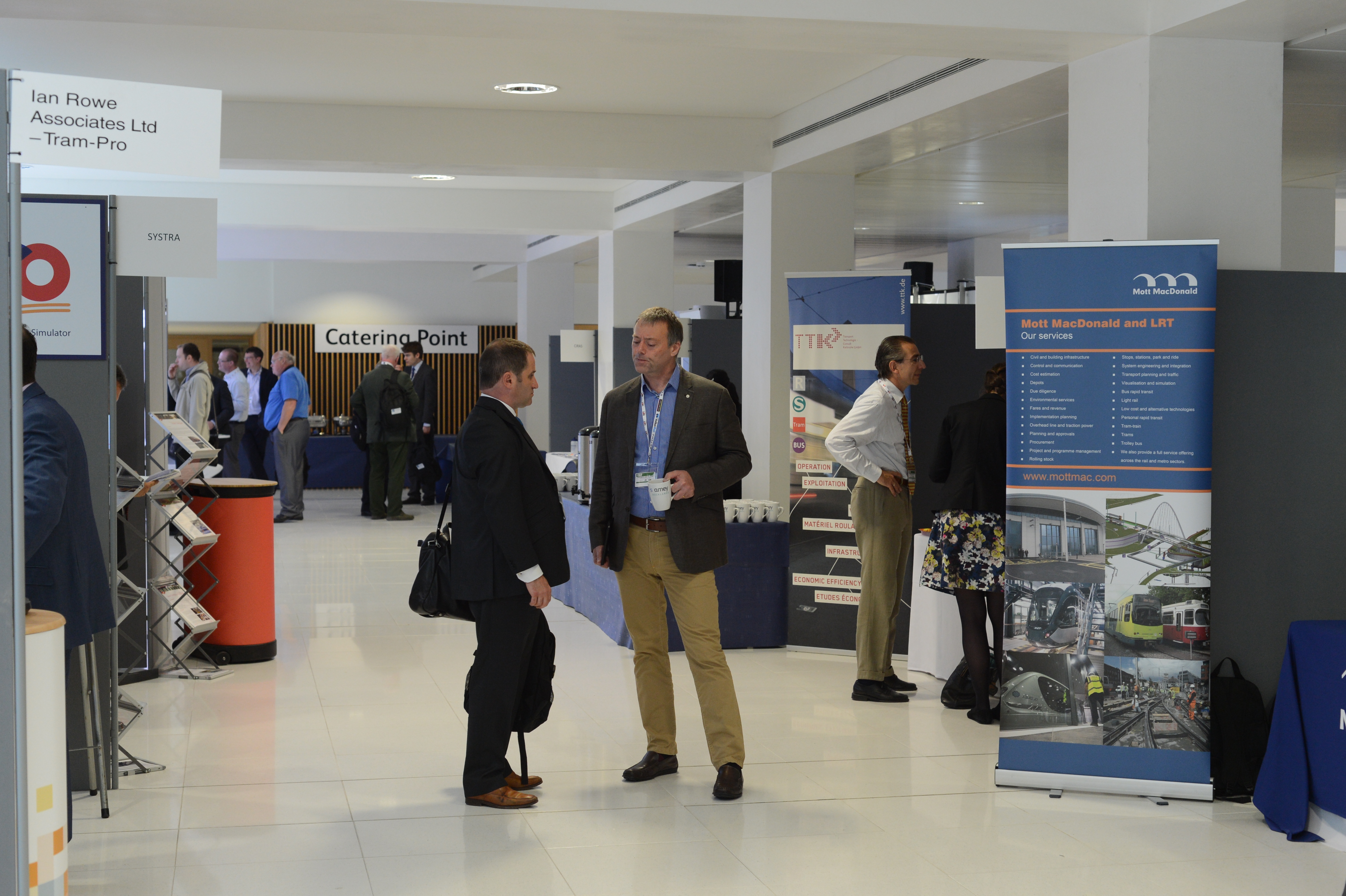 Just some of the stands at UKLRT15