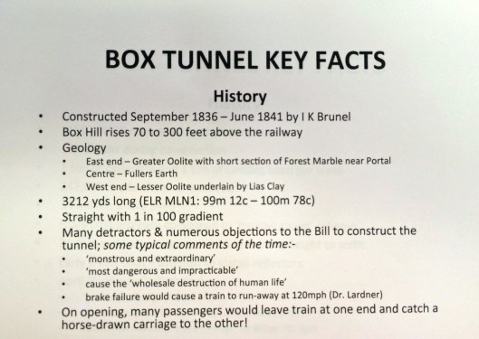 Box tunnel facts