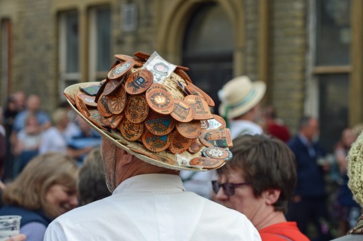 DG224320. Rush bearing 2015. Sowerby Bridge. 5.9.15