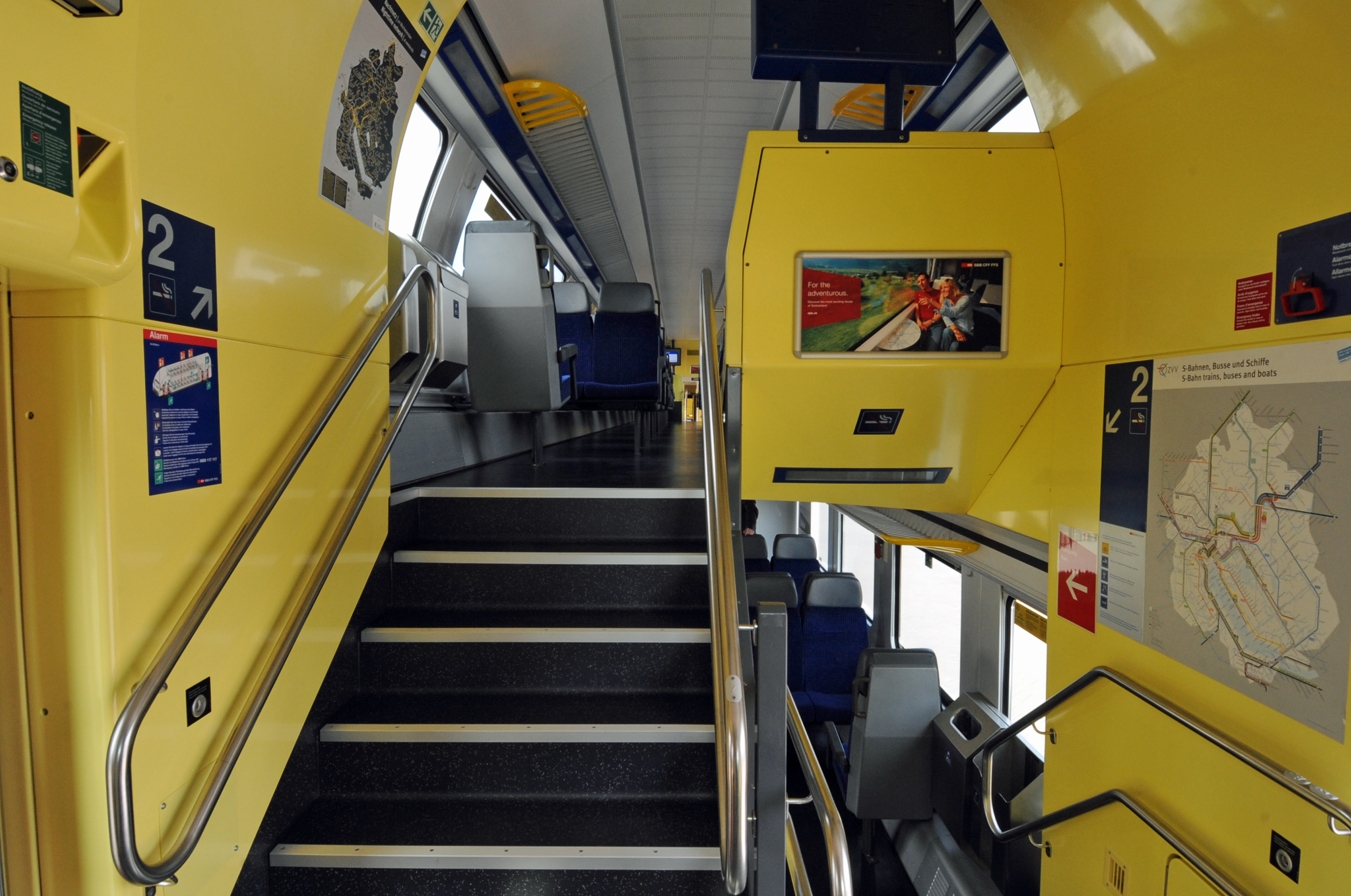 DG124463. Interior. DPZ push-pull set. Innotrans 2012. Berlin. Germany. 19.9.12