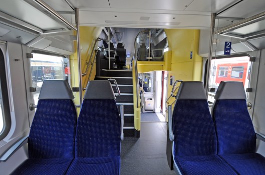 DG124472. Interior. DPZ push-pull set. Innotrans 2012. Berlin. Germany. 19.9.12