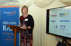 DG233210. Lilian Greenwood MP. Rail Forum East Midlands. London. 2.11.15.