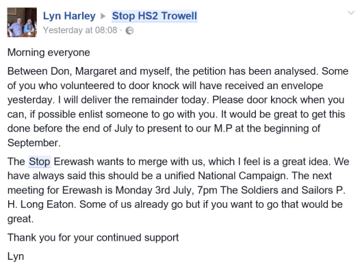 Trowell hs2