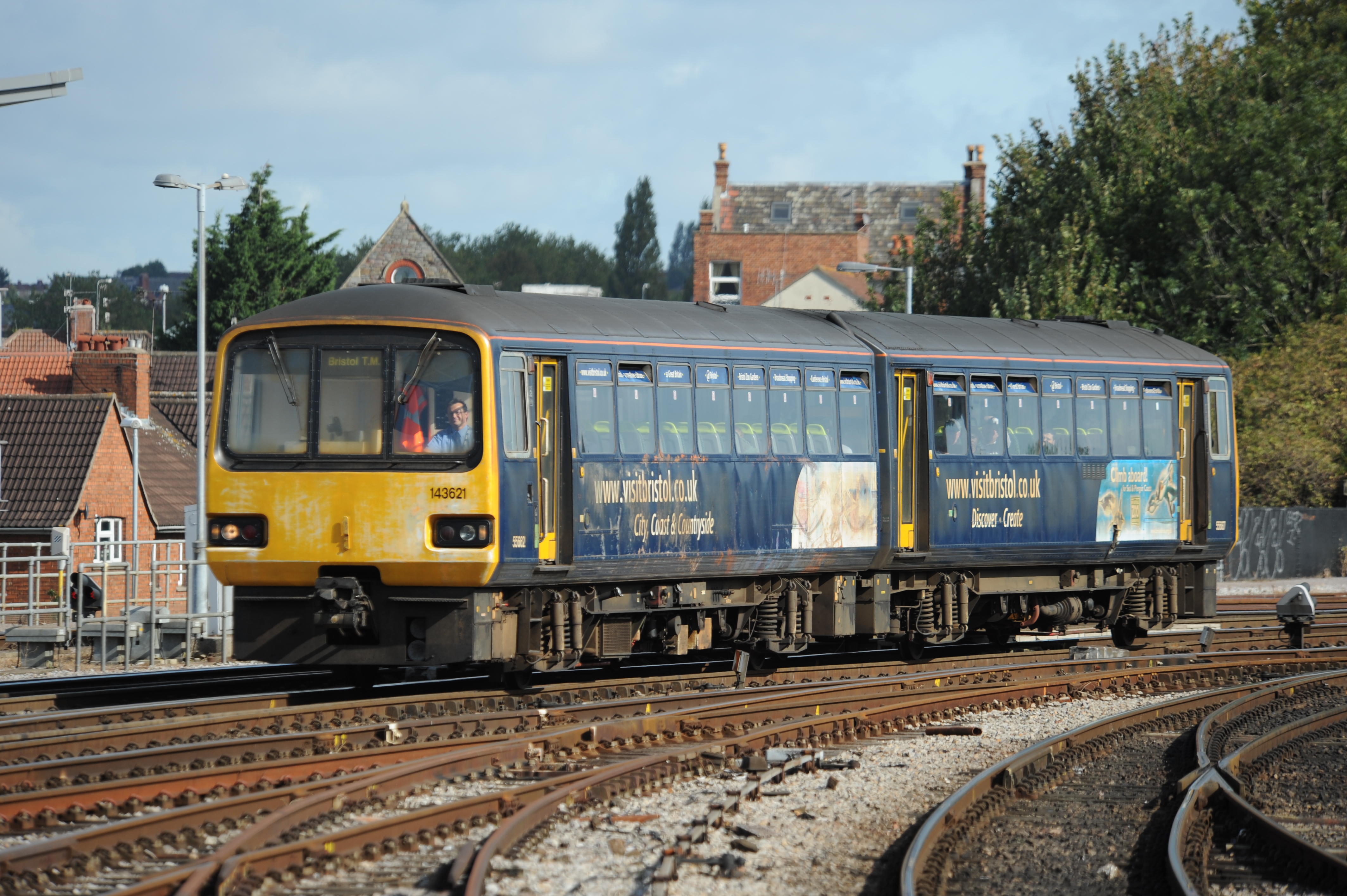 DG19110. 143621. Bristol Temple Meads. 3.10.08.
