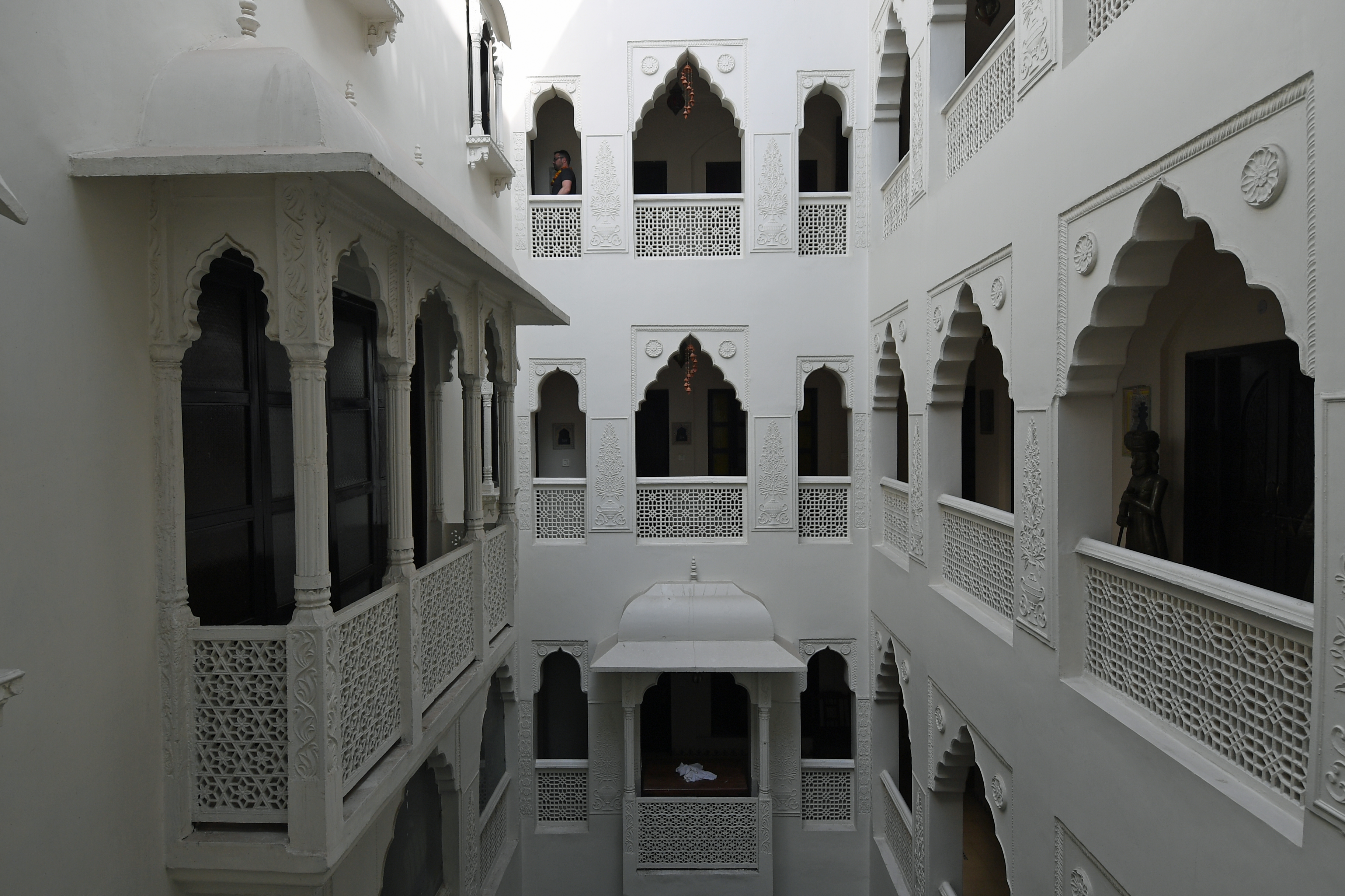 DG290948. Our hotel. Jyoti Mahal. Delhi. India. 3.3.18