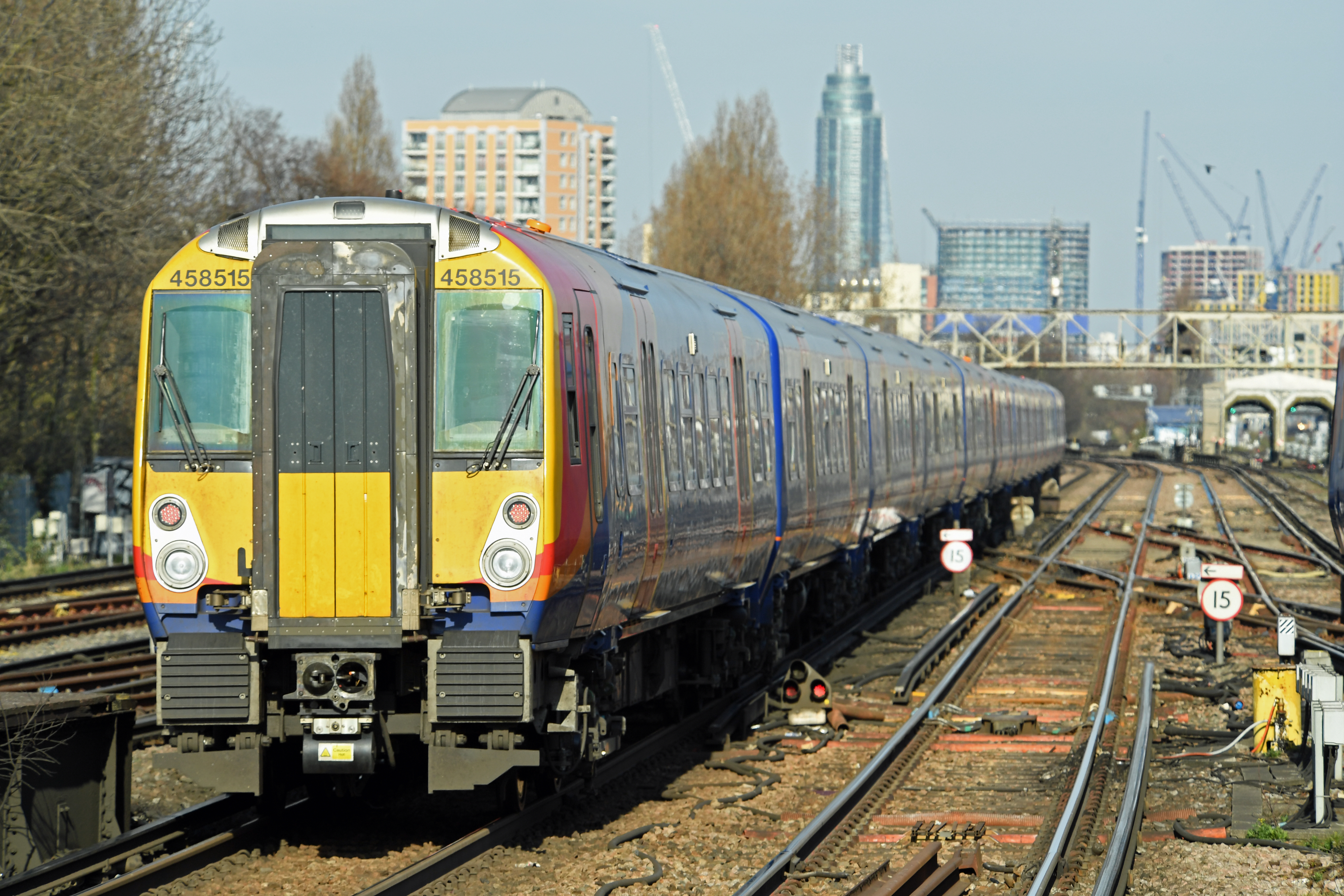 DG294029. 458515. Clapham Junction. 21.3.18