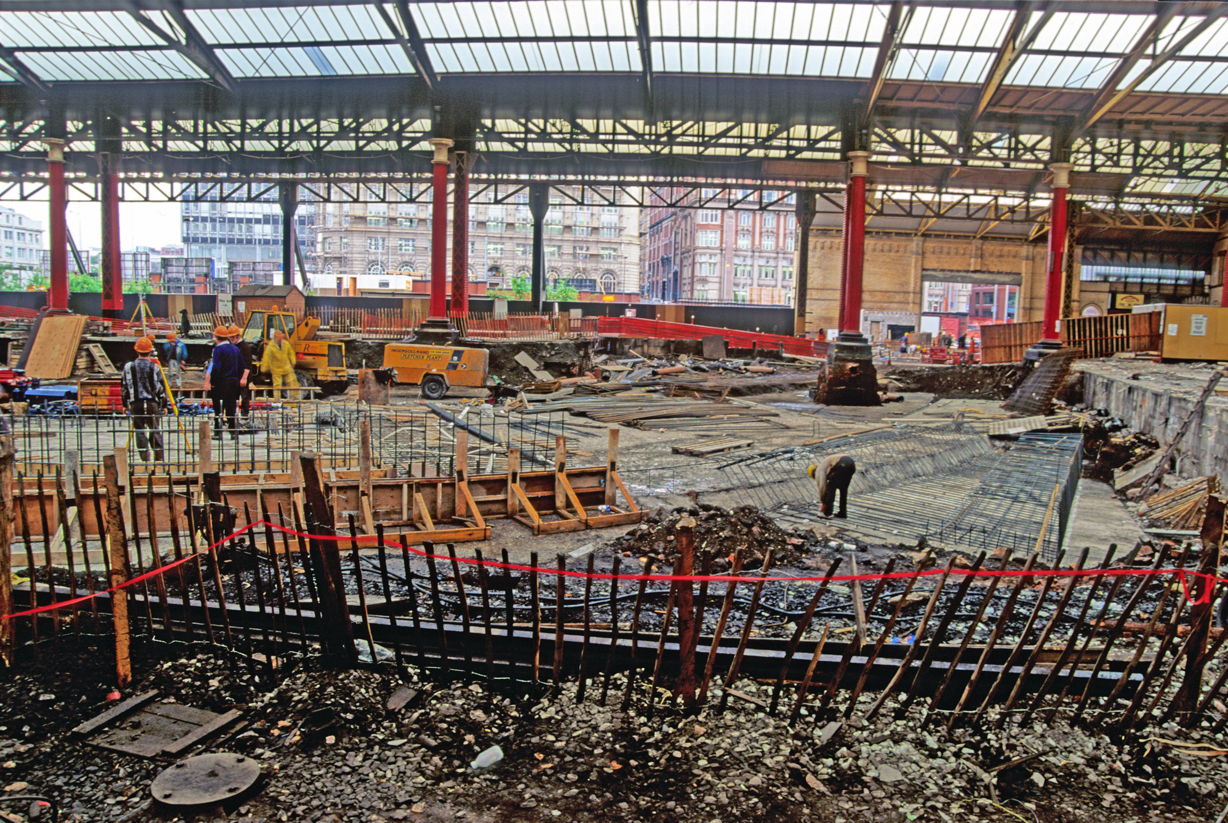 02583. Tramway building. Manchester Victoria. 18.6.91. 02583.