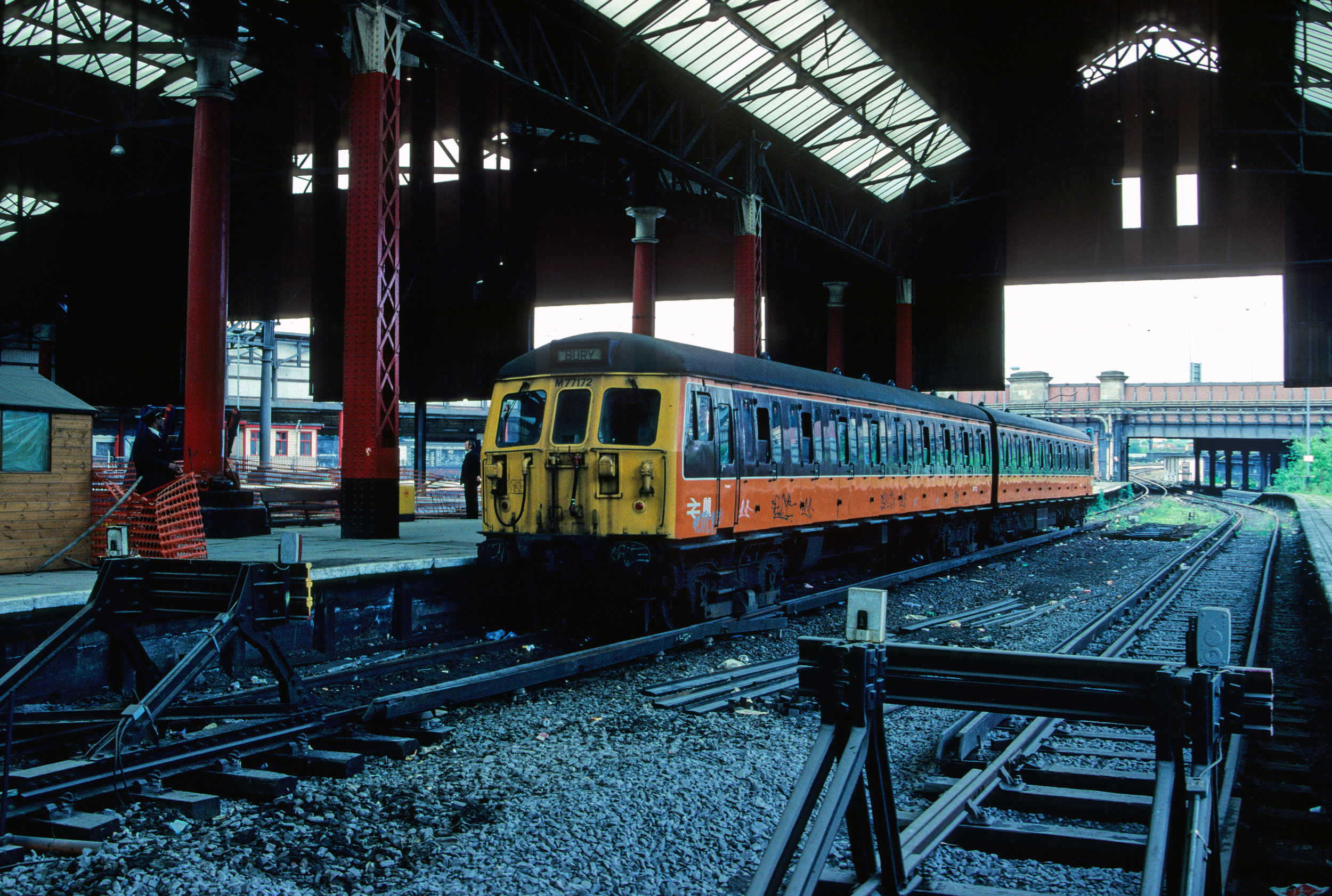 02687. 77172. 65451. Manchester Victoria. 21.6.91.