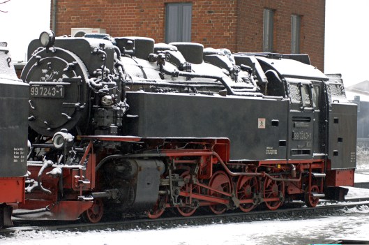 FDG05089. 99 7243. Wernigerode. Harz Railway. Germany. 10.2.07
