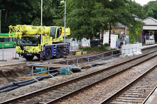 DG302808. Platform extensions. Hebden Bridge. 16.7.18
