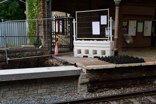 DG303340. Platform extension. Hebden Bridge. 23.7.18