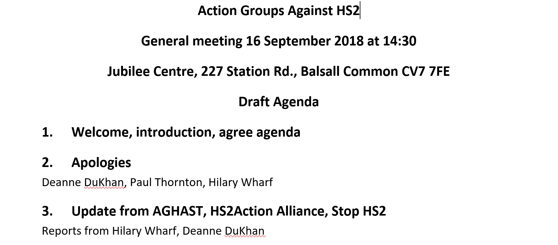 stophs2 2 agenda
