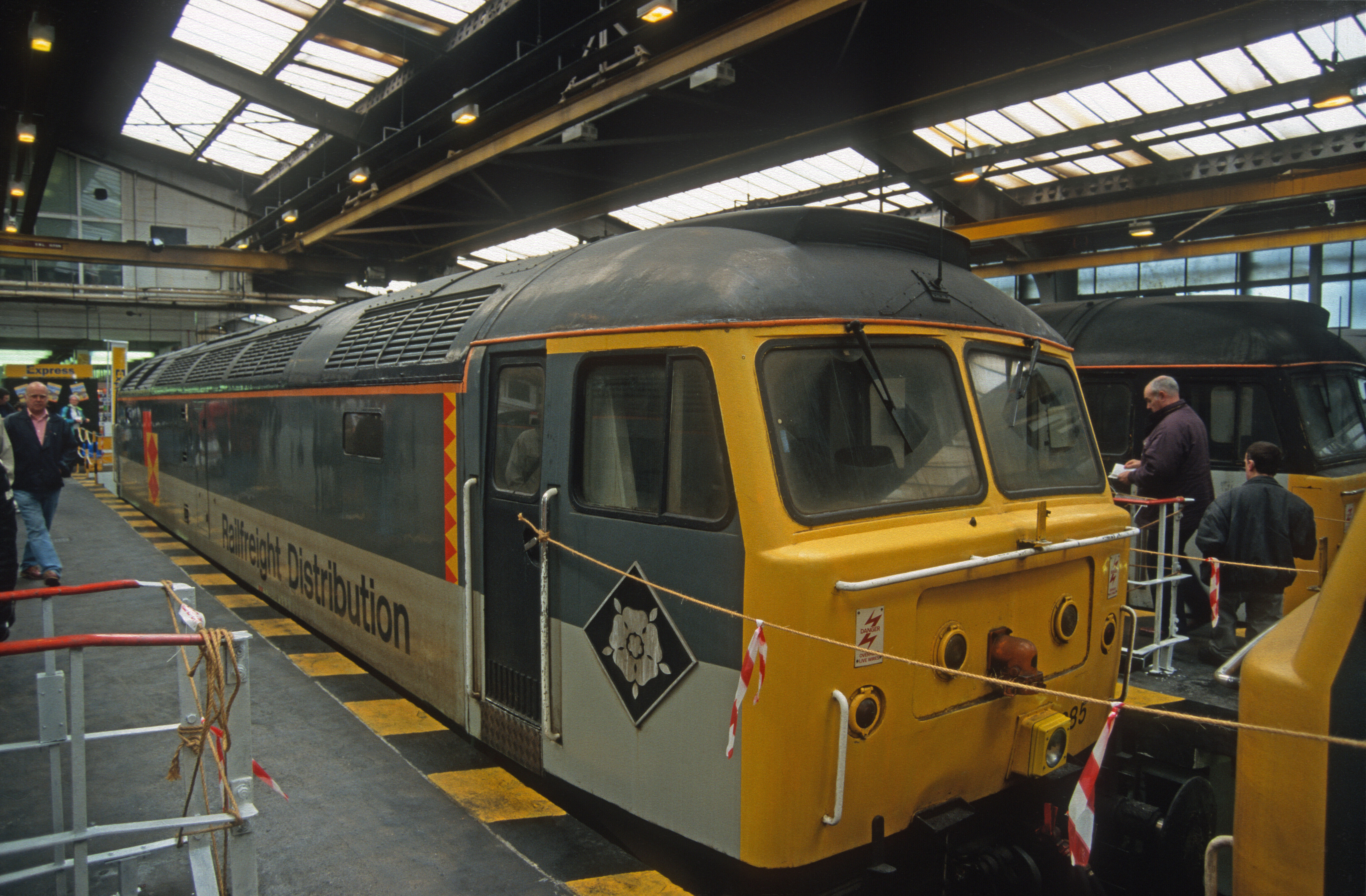 05642. 47265. Tinsley depot open day. Sheffield. 27.4.1996crop