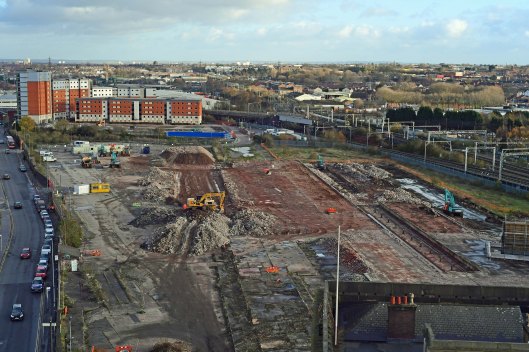 DG314118. Curzon St Hs2 station site. Birmingham. 30.11.18crop