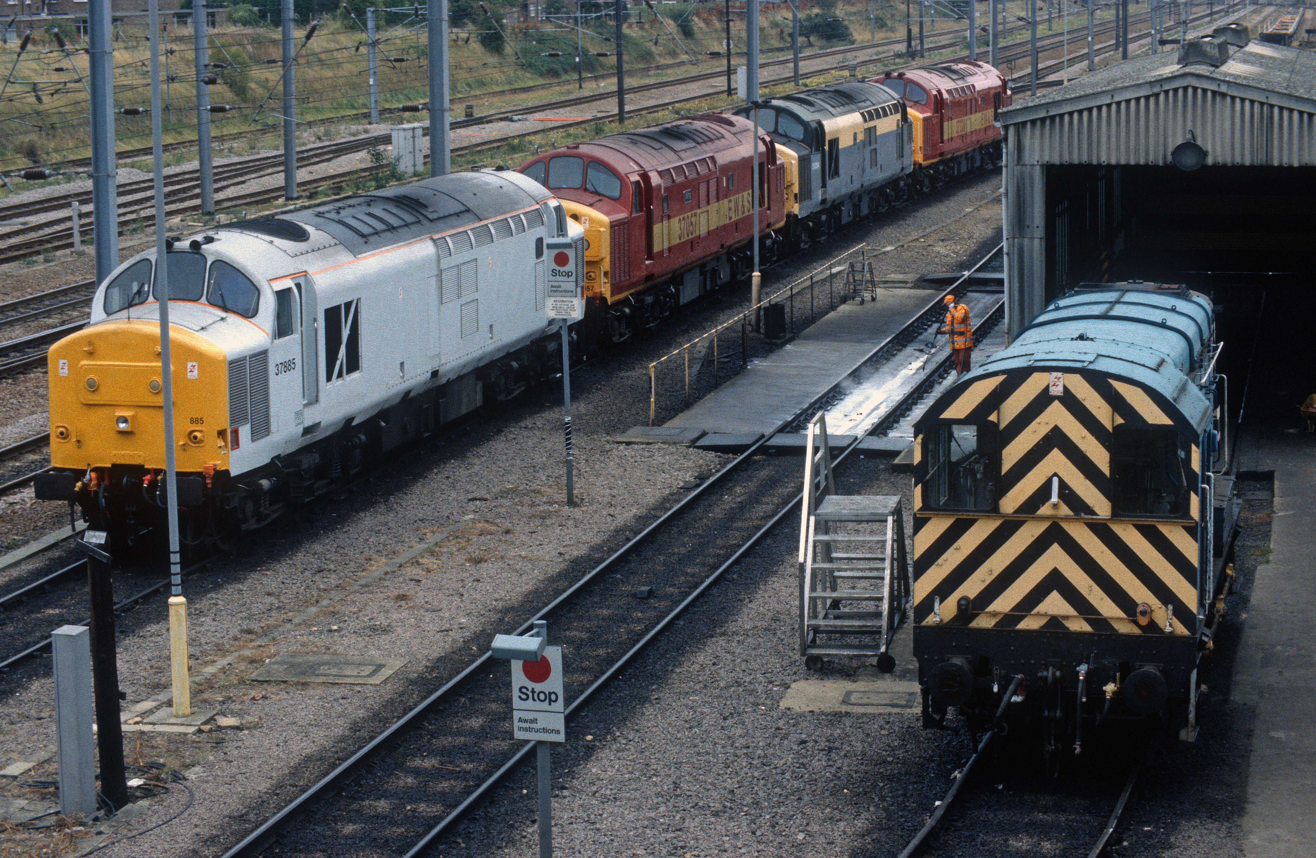 06185. 37885. 37057. 37054. 37220. 08529. Depot Christmas tree. Peterborough.19.9.96.crop