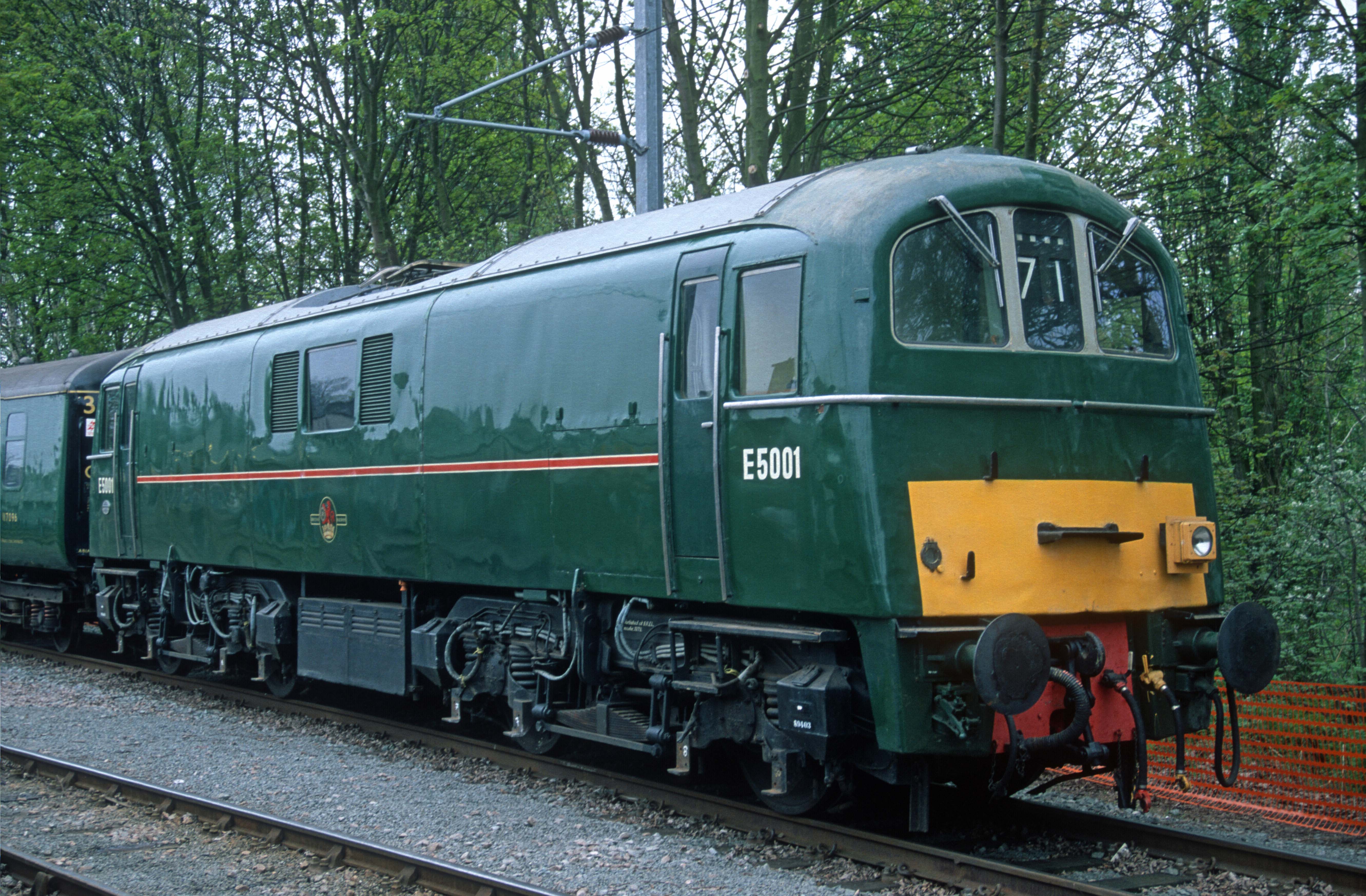 06651. E5001. Crewe Electric Depot Open Day. 3.5.97crop