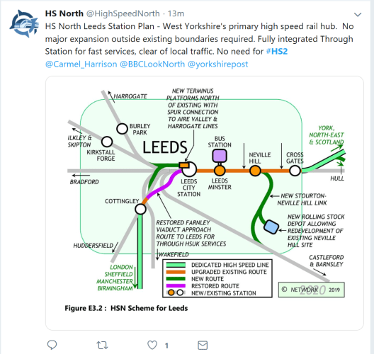 HS North tweet. 18.5.19.