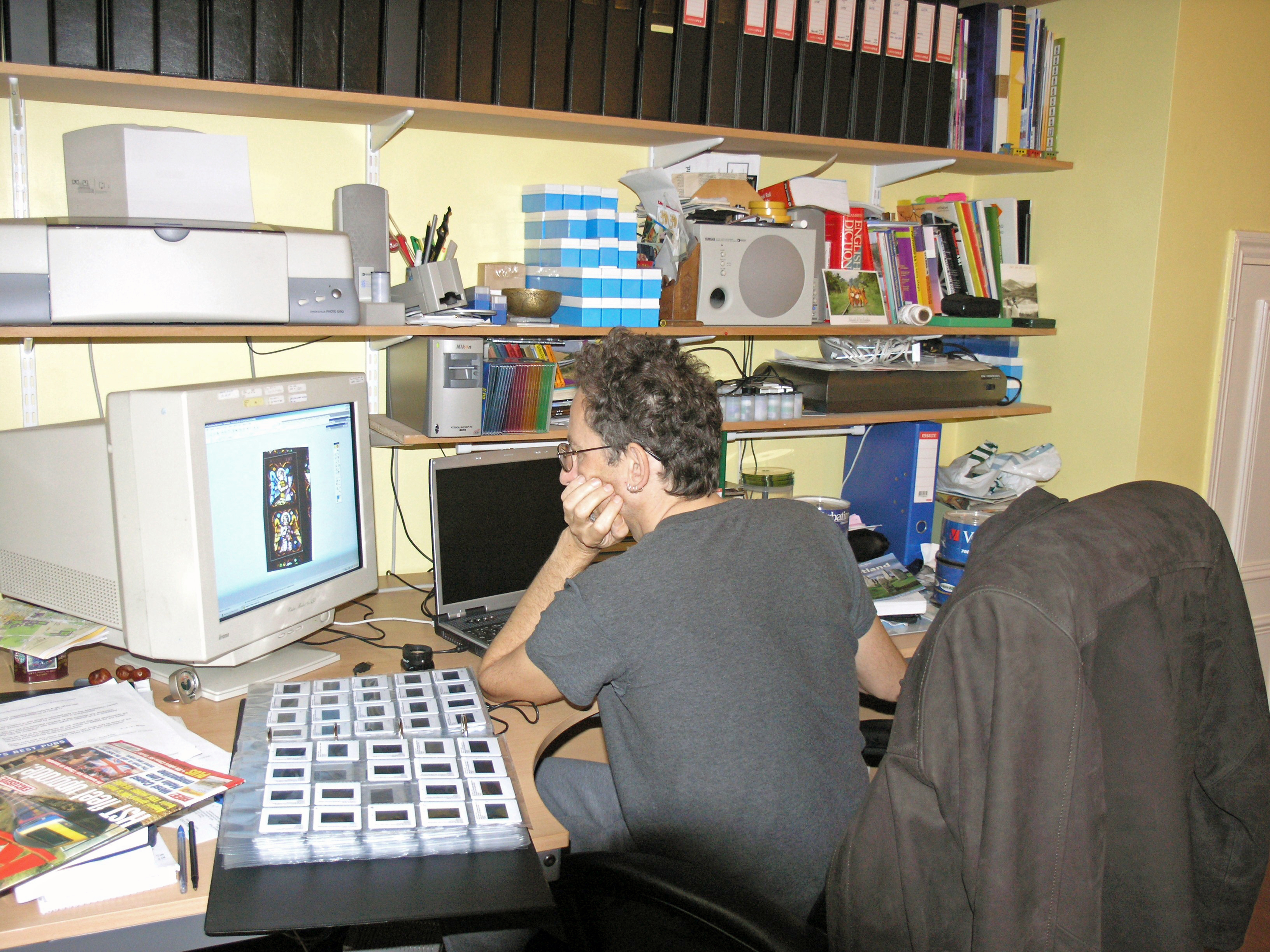 PA150179. Me at home in Inderwick. 19.10.2004